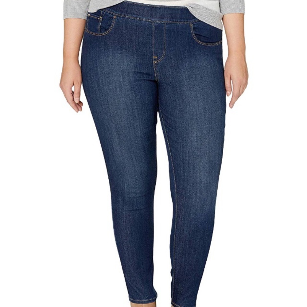 Levi’s Dark Blue Pull On Jeggings Size 18